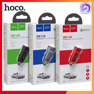 Cóc sạc xe hơi HOCO Z32 1 CỔNG USB Sạc điện thoại QC3.0 giá sỉ