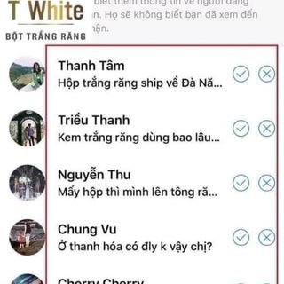 Bột thảo dược trắng răng T-White