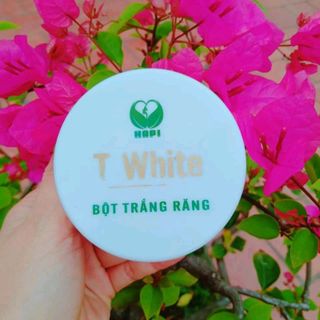Bột thảo dược trắng răng T-White