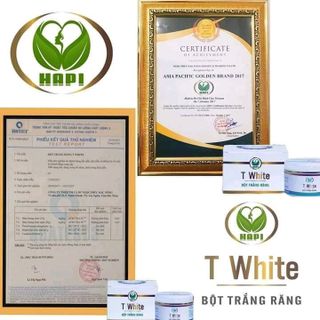 Bột thảo dược trắng răng T-White