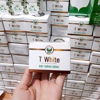 Bột thảo dược trắng răng T-White