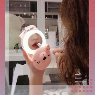 gương đèn quạt sạc