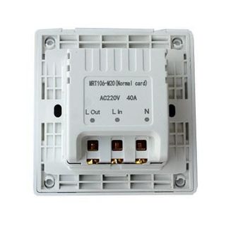 Công tắc thẻ khách sạn 40A - hình vuông dùng cho khách sạn Homestay căn hộ