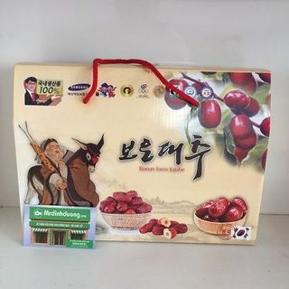 TÁO ĐỎ SẤY KHÔ HÀN QUỐC HỘP 1KG CAO CẤP MẪU MỚI NHẤT NĂM 2019 giá sỉ