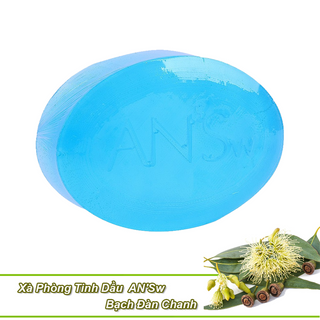 Xà Phòng Tinh Dầu Thiên Nhiên Sạch Da ANSw Bạch Đàn Chanh Gỗ Hồng Bạc Hà