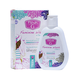 Dung dịch vệ sinh phụ nữ Pink G 100ml