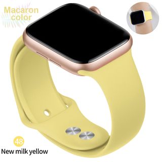 Dây đeo mềm thể thao thay thế silicon cho 38mm Apple Watch Series1 2 3 4 5 42mm Vòng đeo tay đeo tay cho phiên bản thể thao iWatch