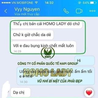 Homolay nội tiết tố nữ