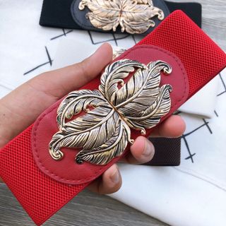 Đai váy mẫu lá 6cm