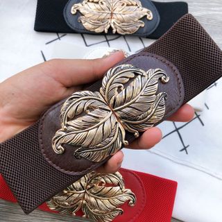 Đai váy mẫu lá 6cm