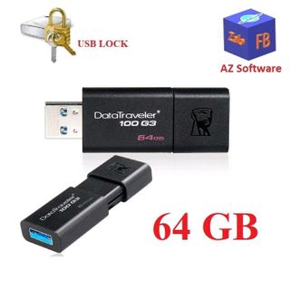 USB 64GB bảo mật bằng mật khẩu chống mất cắp dữ liệu