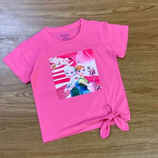 Áo thun croptop bé gái từ 20-36kg