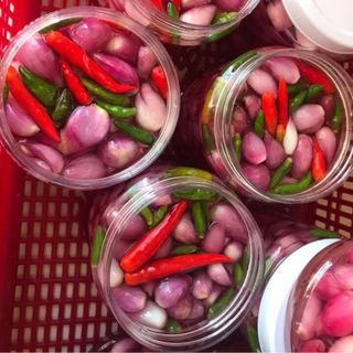 Hành tím Lý Sơn muối chua ngọt