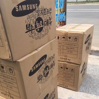 TÁO ĐỎ SẤY KHÔ HÀN QUỐC HỘP 1KG CAO CẤP MẪU MỚI NHẤT NĂM 2019