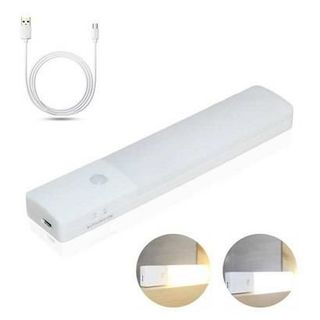 Đèn LED tủ quần áo dùng pin sạc siêu mỏng tiện dụng