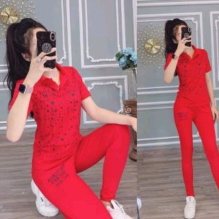 bộ coton cổ trụ