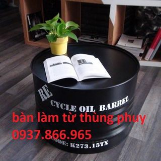 thùng phuy sắt giá rẻ liên hệ