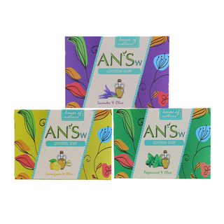 Xà bông cục tắm thiên nhiên sạch da ANSw
