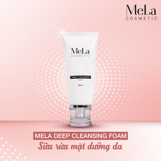 SỮA RỬA MẶT TRẮNG DA MELA DEEP CLEANSING FOAM
