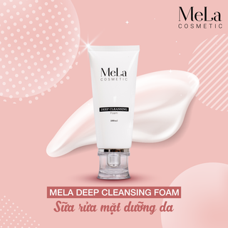 SỮA RỬA MẶT TRẮNG DA MELA DEEP CLEANSING FOAM