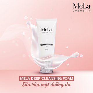 SỮA RỬA MẶT TRẮNG DA MELA DEEP CLEANSING FOAM