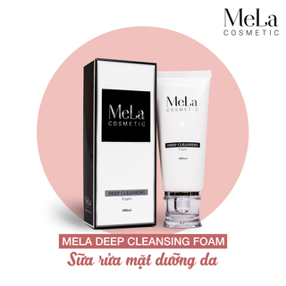 SỮA RỬA MẶT TRẮNG DA MELA DEEP CLEANSING FOAM