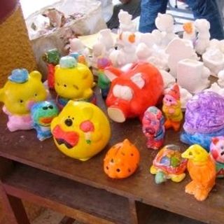 sỉ tô tượng thạch cao tranh cát tranh ghép giấy loại dầy