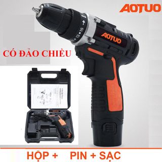 MÁY KHOAN PIN AOTUO 12V CÓ ĐẢO CHIỀU