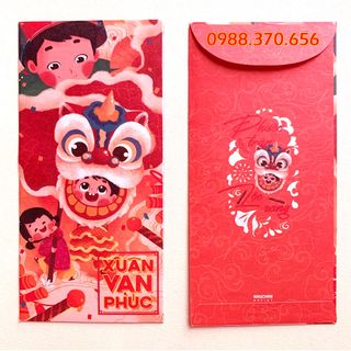 Sỉ bao lì xì 2020 mẫu Xuân Vạn Phúc Giấy xịn Giá tại xưởng
