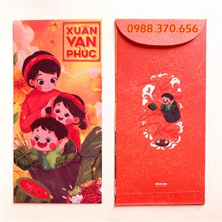 Sỉ bao lì xì 2020 mẫu Xuân Vạn Phúc Giấy xịn Giá tại xưởng