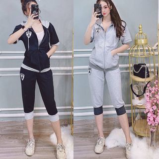 Đồ bộ thể thao nữ form rộng TTN20