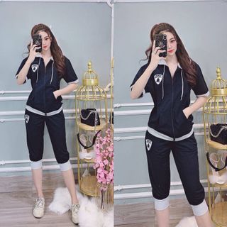 Đồ bộ thể thao nữ form rộng TTN20