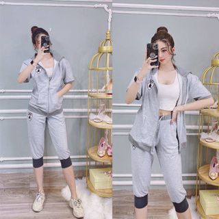 Đồ bộ thể thao nữ form rộng TTN20