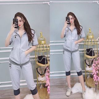 Đồ bộ thể thao nữ form rộng TTN20