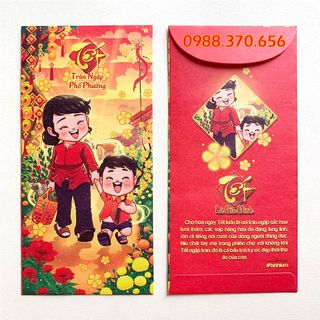 Sỉ bao lì xì 2020 mẫu Tết Gia Đình Giấy xịn Giá tại xưởng