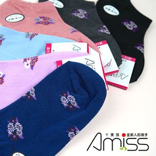 Tất ngắn nữ điểm hoa Amiss 3022-17