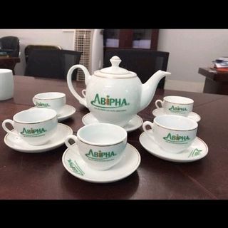 ấm chén in logo theo yêu cầu