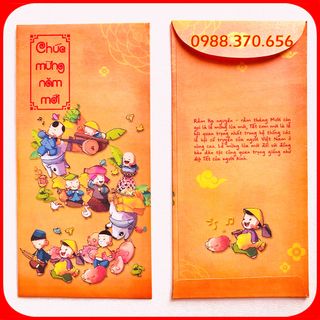 Sỉ bao lì xì Tết 2020 Chúc mừng năm mới Giấy xịn Giá tại xưởng