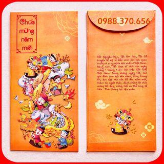 Sỉ bao lì xì Tết 2020 Chúc mừng năm mới Giấy xịn Giá tại xưởng