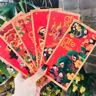 Sỉ bao lì xì 2020 mẫu Tết Ba Miền Giấy xịn Giá tại xưởng