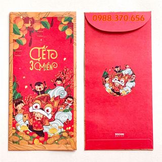 Sỉ bao lì xì 2020 mẫu Tết Ba Miền Giấy xịn Giá tại xưởng