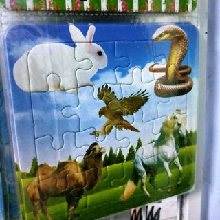 300 mẫu tranh ghép giấy loại dầy kich thước 14cm x 14cm