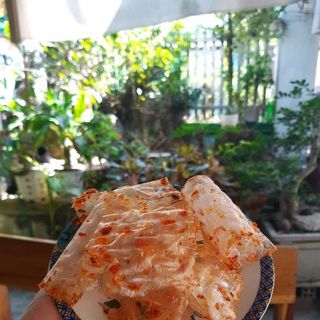 bánh tráng cuộn