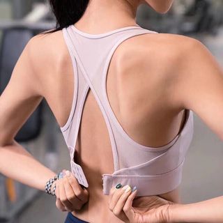 Áo tập 3 lỗ cài sau 3801
