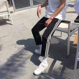 BIGSIZE - QUẦN JOGGER 3 SỌC SUÔNG UNISEX