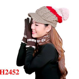 Mũ len nữ lưỡi trai Victory VH2452