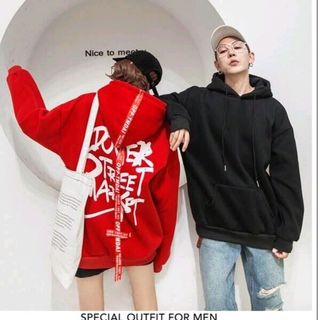 Áo hoodie gắn dây sau lưng