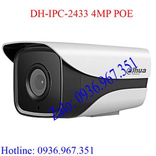 Camera IP Dahua DH-IPC-2433M-I2 4MP POE giá sỉ