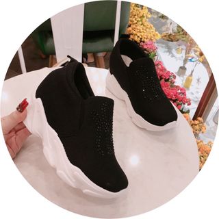 Giày mọi độn đinh đá full box