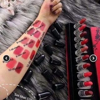 sỉ son môi son thỏi siêu lì màu đẹp tone đỏ